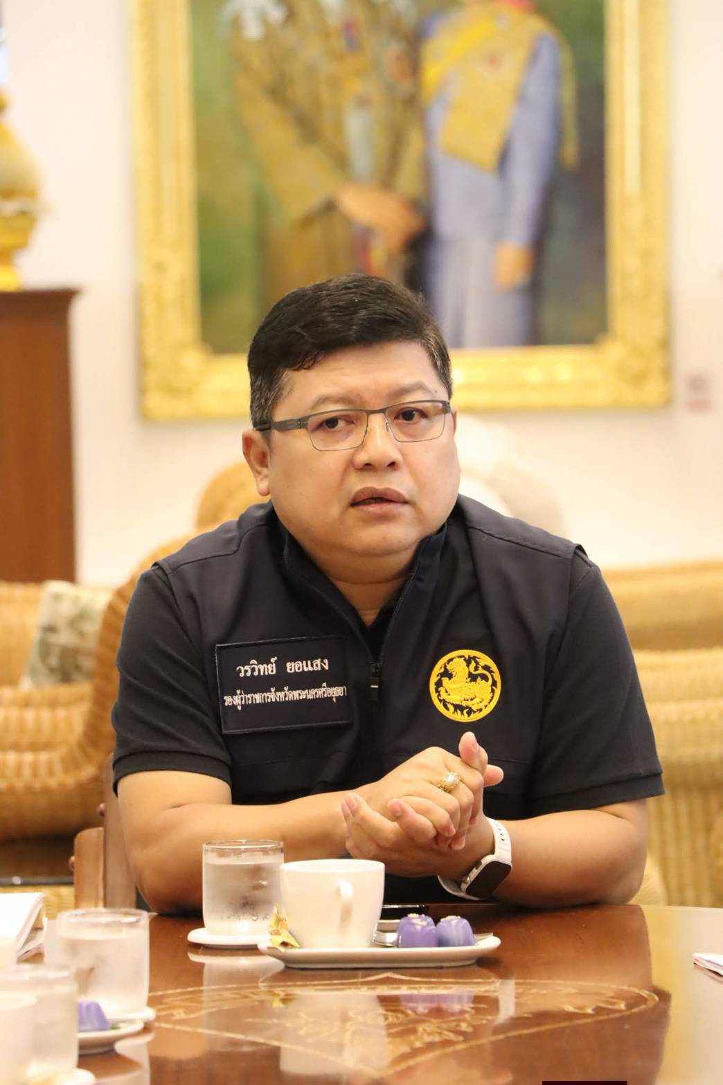 title - ศพส. ประชุมเตรียมความพร้อมจัดนิทรรศการ งานพระราชพิธีถวายพระเพลิงพระบรมศพ สมเด็จพระนางเจ้าสิริกิติ์ พระบรมราชินีนาถ พระบรมราชชนนีพันปีหลวง ณ ศูนย์ส่งเสริมและพัฒนาอาชีพเสริมนอกภาคการเกษตร (ศูนย์ศิลปาชีพ บางไทรฯ (เดิม)) 